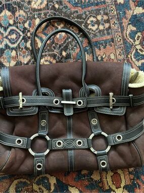 Vintage Luella Giselle Shearling Bag